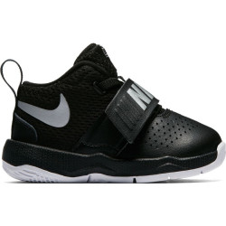 Zapatos de baloncesto Nike Team Hustle D 8 (TD) negro para bebe