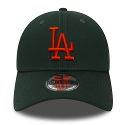 Gorra New Era League Essential 9Forty hat  MLB Los Angeles Dodgers verde
