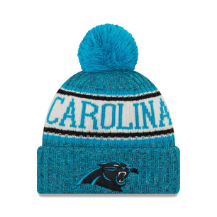 gorro New Era On Field knit 2018 NFL Carolina Panthers azul