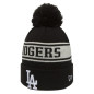 Gorro New Era Seasonal Jake Knit MLB Los Angeles Dodgers negro