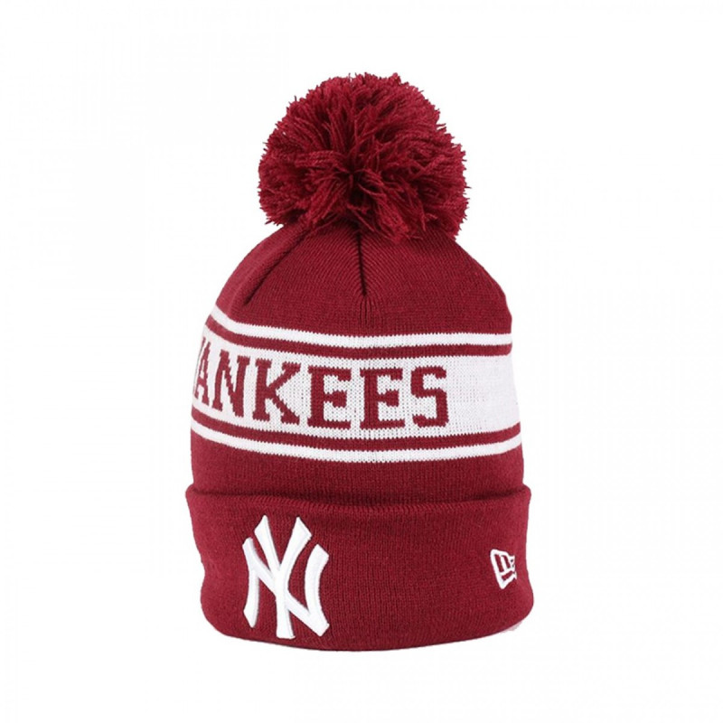 Gorro New Era Seasonal Jake Knit MLB New York Yankees rojo