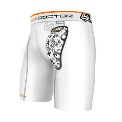 Shock Doctor Compression Short air Core Cup blanco