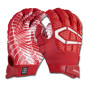Guantes de futbol americano Cutters The Gamer 3.0 rojo