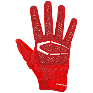 Gants de Football américain Cutters The Gamer 3.0 Rouge