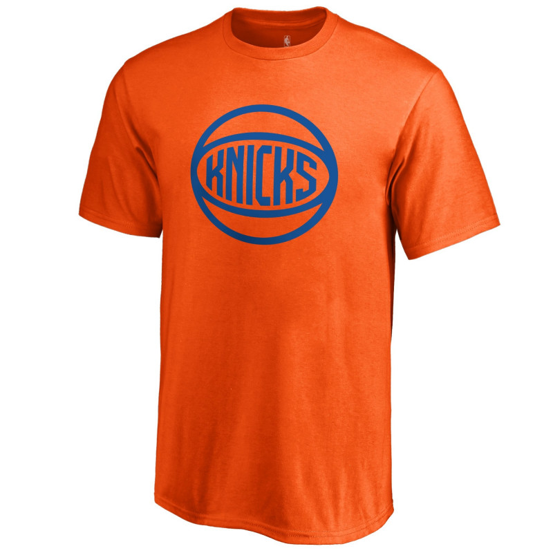 T-shirt NBA New York Knicks defensive dry tek naranja para nino