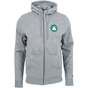 11788913_Veste à Capuche NBA Boston Celtics New Era Team Apparel Hoody Gris pour Homme