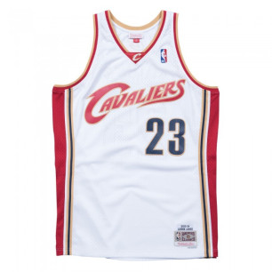 Mitchell & ness NBA Hardwood Classics swingman Jersey Lebron James Cleveland Cavaliers 2003-04 White
