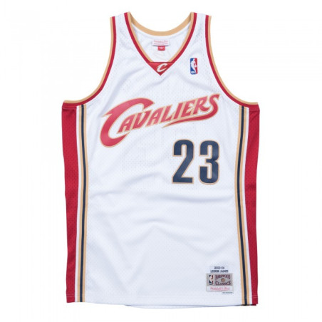 Maillot NBA Lebron James Cleveland Cavaliers 2003-04 Mitchell & ness swingman Hardwood Classic Blanc