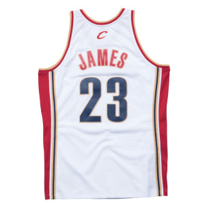 Mitchell & ness NBA Hardwood Classics swingman Jersey Lebron James Cleveland Cavaliers 2003-04 White