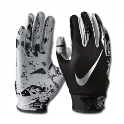 Youth's Nike vapor Jet 5.0 receiver football gloves Black