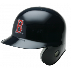 Mini Casque de baseball Replica MLB Riddell Red Sox Bleu marine