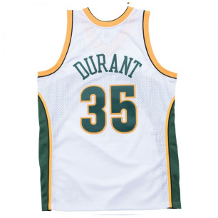 Mitchell & Ness Hardwood Classic NBA Jersey Kevin Durant NBA Jersey Seattle Supersonics 2007-08 White