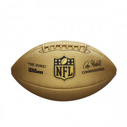 WTF1826_Football Américain Wilson NFL the duke Gold replica game ball