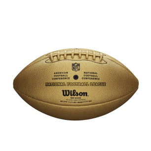 Ballon de Football Américain Wilson NFL the duke replica Gold