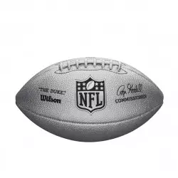 Ballon de Football Américain Wilson NFL The Duke Replica Silver