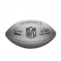 WTF1827_Ballon Football Américain Wilson NFL the duke Silver replica game ball