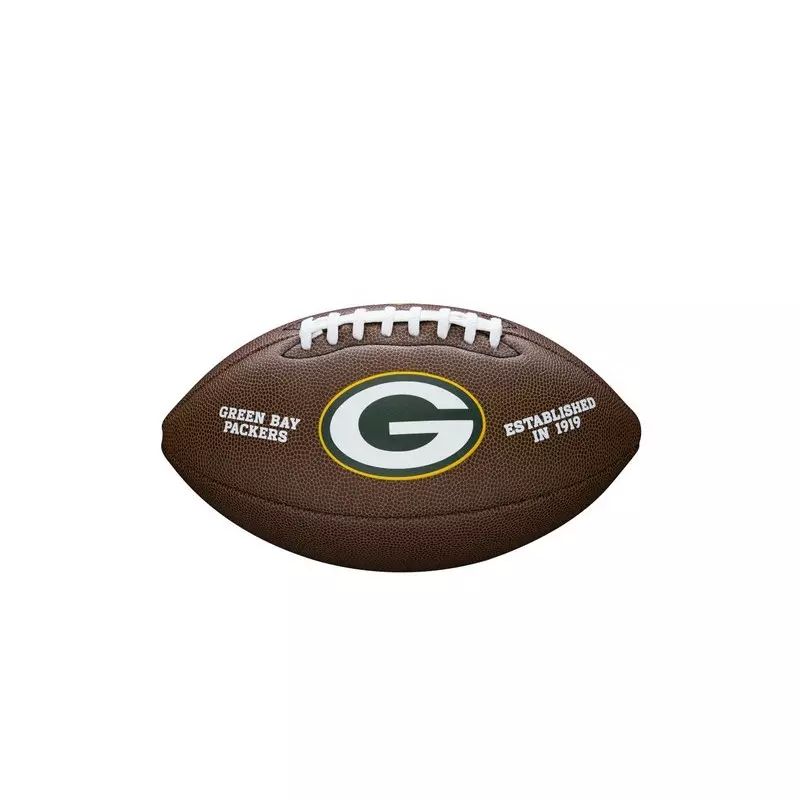 WTF1748XBGB_Ballon Football Américain NFL Greenbay Packers Wilson Licenced