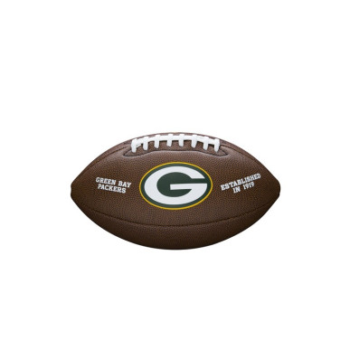 WTF1748XBGB_Ballon Football Américain NFL Greenbay Packers Wilson Licenced