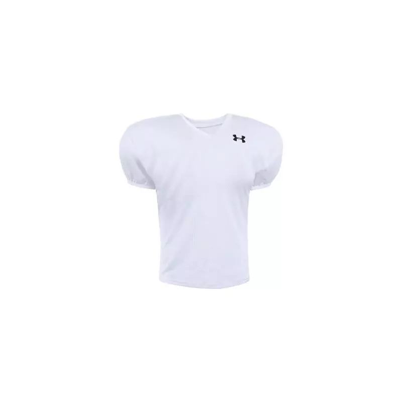 camiseta futbol americano Under armour Pipeline blanco para hombre