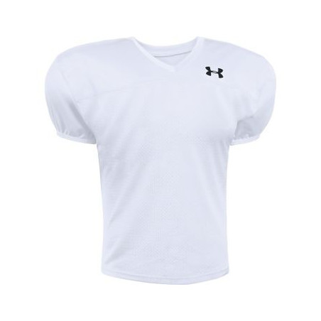 Men's Under armour Pipeline Practice football jersey white