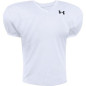 camiseta futbol americano Under armour Pipeline blanco para hombre