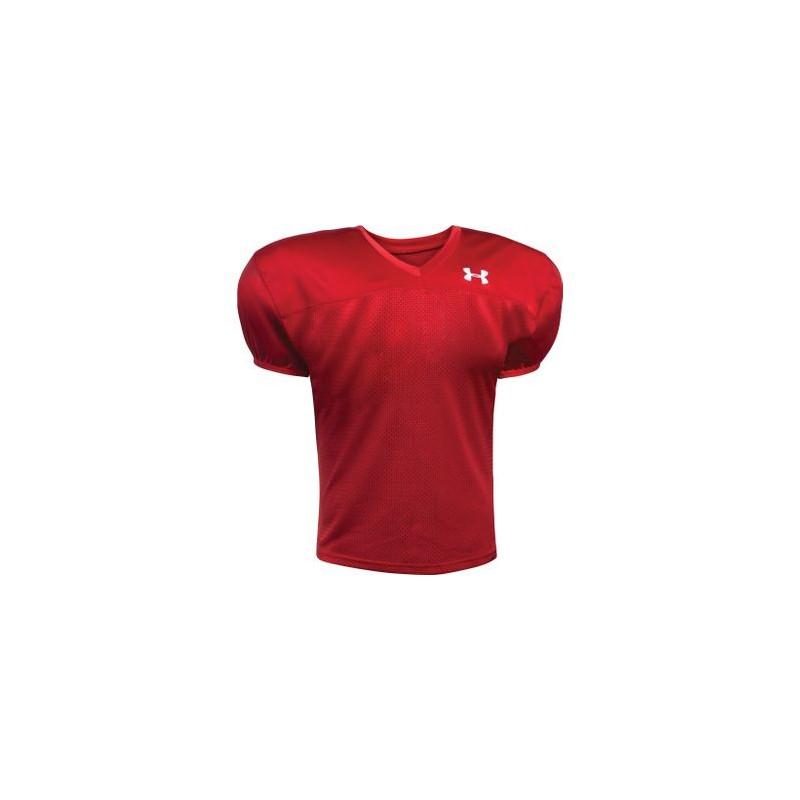 Men's Under armour Pipeline Practice football jersey red