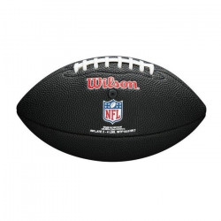 Mini balon de futbol americano Wilson NFL Soft touch team logo New England Patriots negro