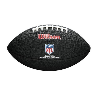 Mini ballon de Football Américain Wilson Soft touch NFL team logo New England Patriots Noir