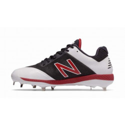 Crampons de Baseball New balance Spikes Metal low 4040V4 Rouge pour Homme