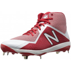 Crampons de Baseball New balance Spikes Metal Mid 4040V4 Rouge pour Homme