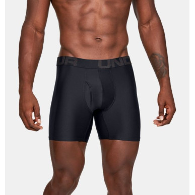 Caleçon Under Armour tech Boxerjock 6" Noir pour homme