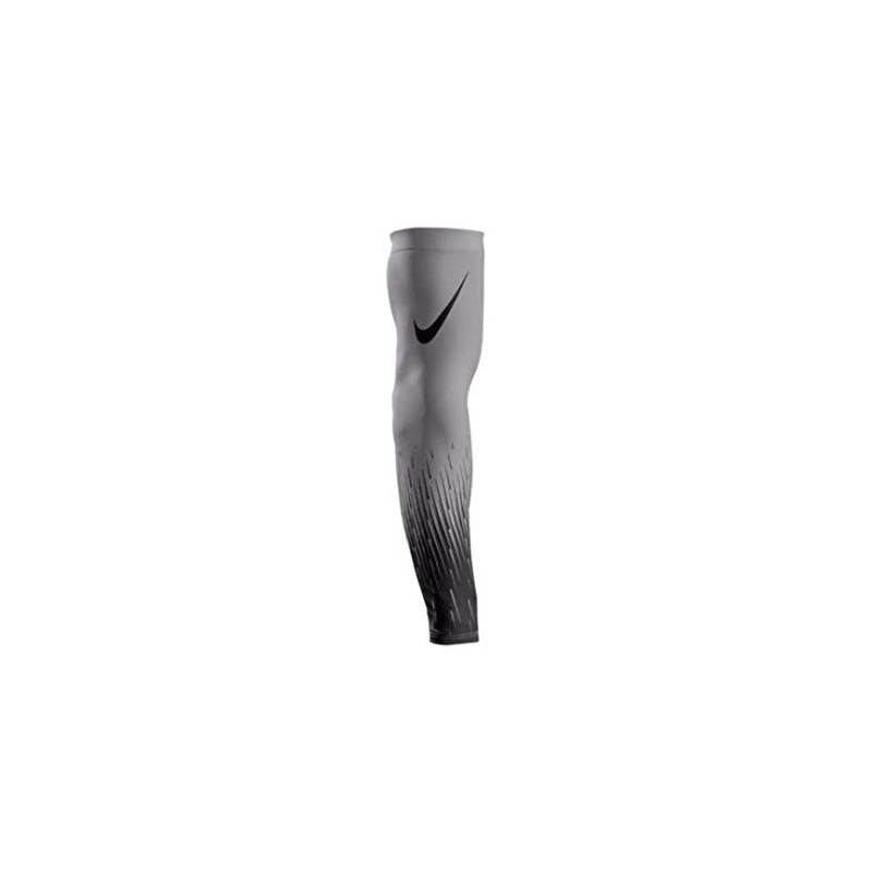 NBA21-015_Manchon de compression Nike Pro Flood Sleeve Gris
