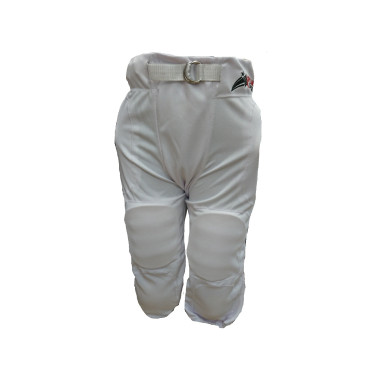 SPORTLANDPANT20INTWHT_Pantalon de football américain tout intégré Sportland 2.0 Blanc pour adulte