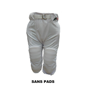 SPORTLANDPANT20WHT_Pantalon de football américain Sportland 2.0 Blanc pour adulte
