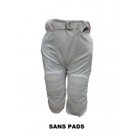 Pantalones de futbol americano Sportland 2.0 blanco para adulto
