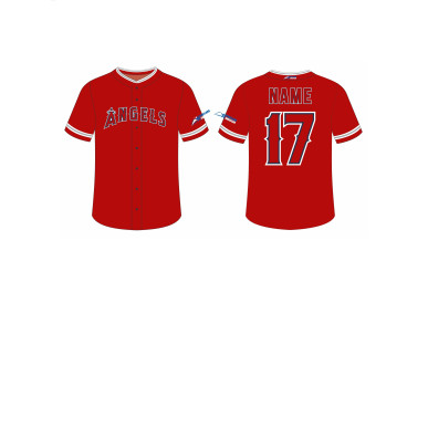 Sportland American Pro Game Baseball Jersey Sublimated