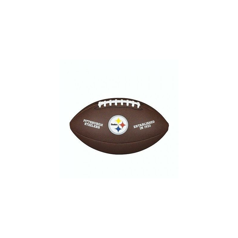 WTF1748XBPT_Ballon Football Américain NFL Pittsburgh Steelers Wilson Licenced