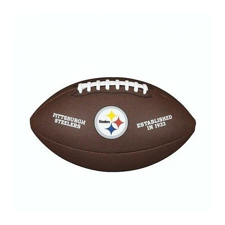 Ballon Football Américain NFL Pittsburgh Steelers Wilson Licenced