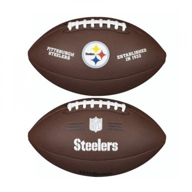 Ballon Football Américain NFL Pittsburgh Steelers Wilson Licenced