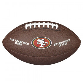 WTF1748XBSF_Ballon Football Américain NFL San Francisco 49ers Wilson Licenced