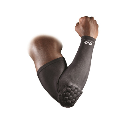 McDavid Elbow Compression Sleeve Power Shooter Hexpad Black
