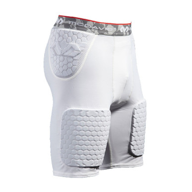 McDavid Hexpad Thudd Protection Shorts White