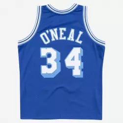 Maillot NBA swingman Shaquille O'Neal Los Angeles Lakers 1996-97 Hardwood Classics Mitchell & ness Bleu