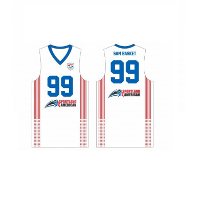 Camisata Sportland American Pro Game Basketball sublimate