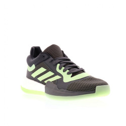 Chaussure de Basketball adidas Marquee Boost Low Gris/Vert pour Homme