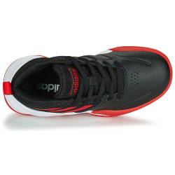 zapatos de baloncesto adidas Ownthegame K Wide negro rojo para nino