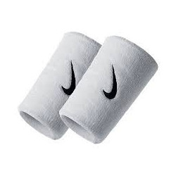 Nike Doublwide Wristband Blanco