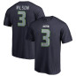 T-Shirt NFL Russell Wilson Seattle Seahawks Nike Pride Bleu marine pour Junior T-Shirt NFL Russell Wilson Seattle Seahawks Nike Pride Bleu marine pour Junior