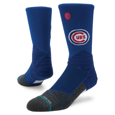 Calcetin Stance MLB Chicago Cubs Diamonds Pro Crew Azul