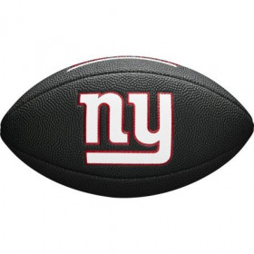 WTF1533BLXBNG_Mini ballon de Football Américain Wilson Soft touch NFL team logo New York Giants Noir